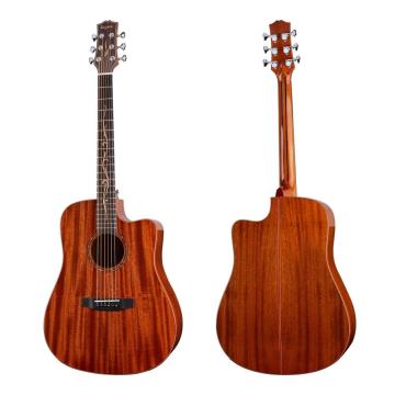 All Solid Mahogany Acoustic Guitar