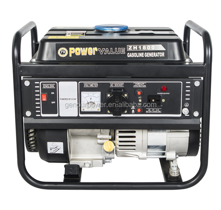 1KW 1KV Air Cooled Price Mini Small Gasoline Generator Set 2.0HP 154F