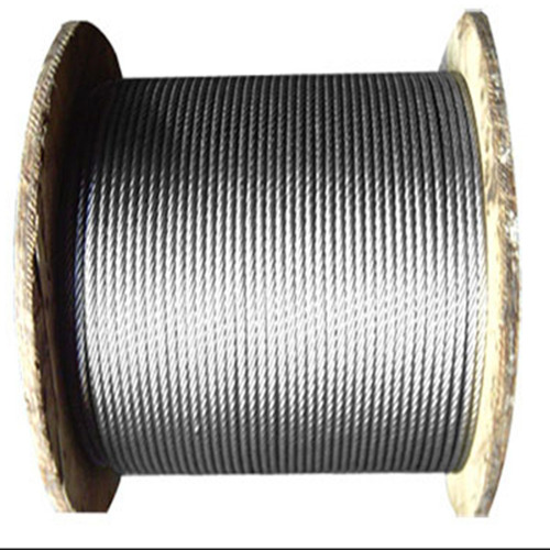 1X19 stainless steel wire rope 3/16in 304