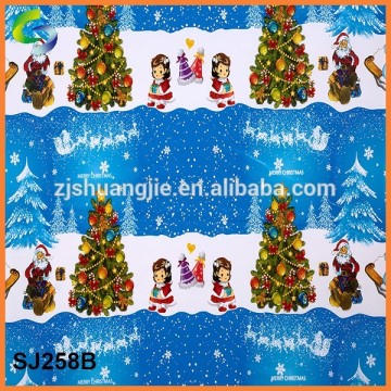 Christmas design pvc table cloth