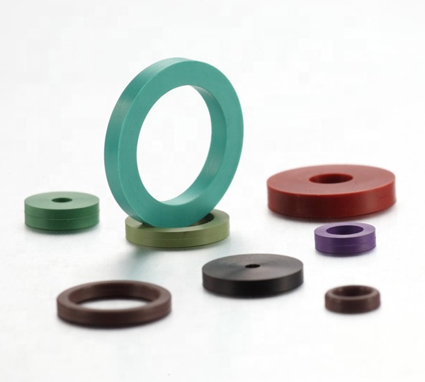 Custom Round Flat Silicone Rubber Lock and Lock Gasket