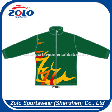 High quality fully Zipper Custom sublimation european jackets for man