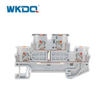 Push-in Double Level Terminal Blocks equipotential bonder