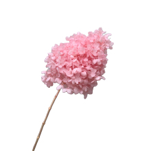 New Year 2025 Decorations: Pink Dried Hydrangea Tower Shape Arrangements