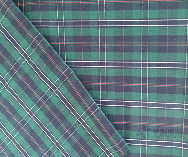 Plaid Yarn Dyed Fabric