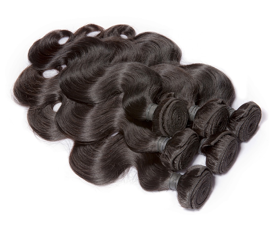9A 10A 12A one donor super double drawn straight and body wave hair bundles lace frontal hair wig