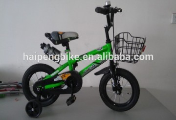 The 2015 good quality new design green child bike for boy