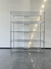 Heavy Duty Chrome Wire Shelving System