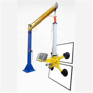 Crane lifting machine for jumbo size glass