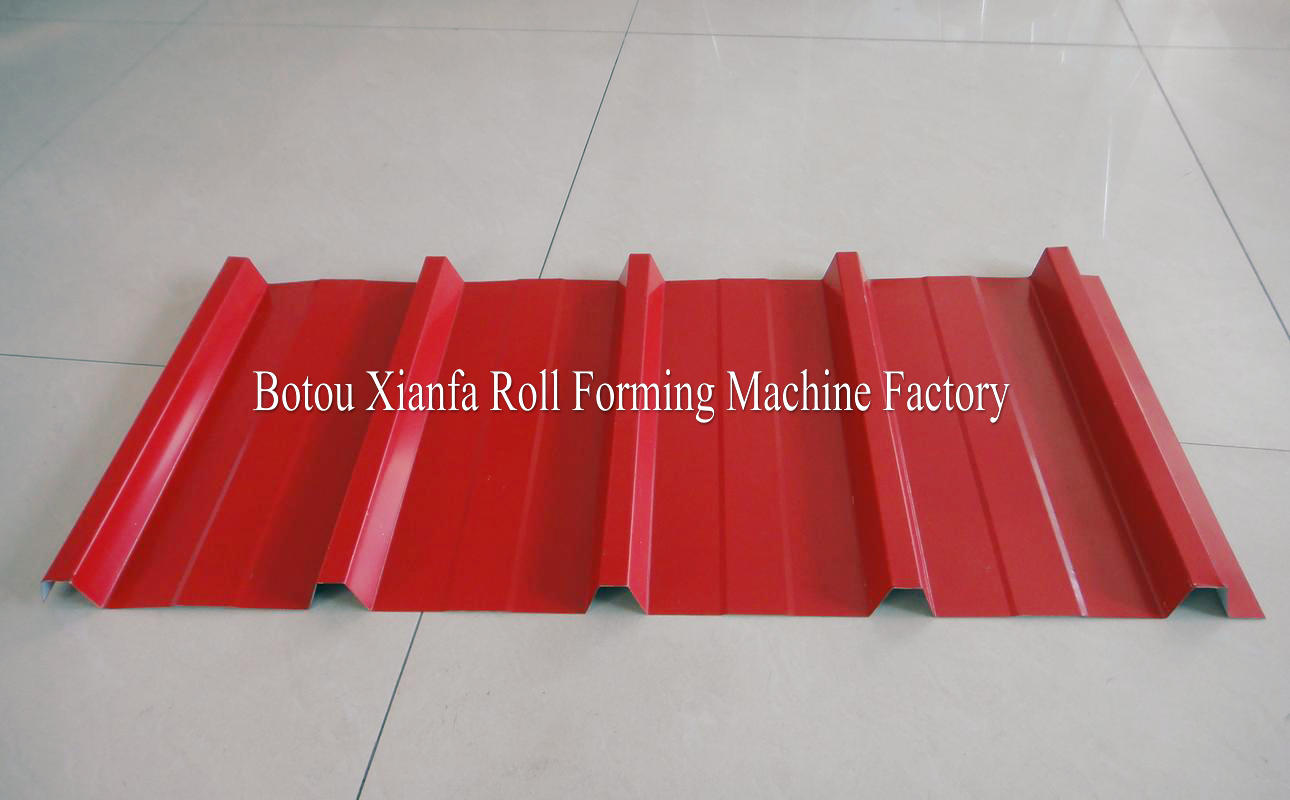 roof tile forming machine