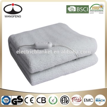 Synthetic Wool Warm Electric Blanket