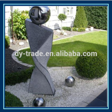 AISI 304 garden ornament stainless steel metal ball