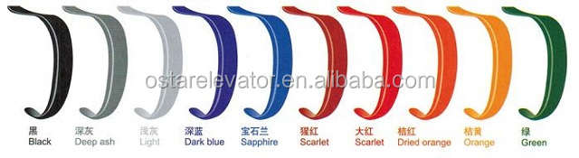 Hot sale All Color Escalator Handrail Belt Price