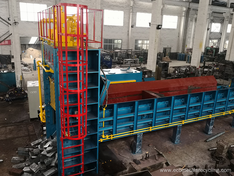 Heavy-duty Guillotine Squeeze Shear for Steel Plate