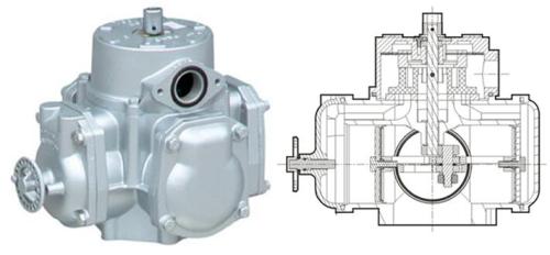 Meter aliran RSJ-50 untuk dispenser bahan api