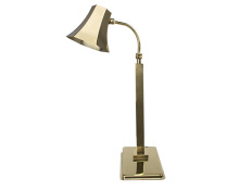 Heat Lamp with Total Gold and Hexgonal Shade