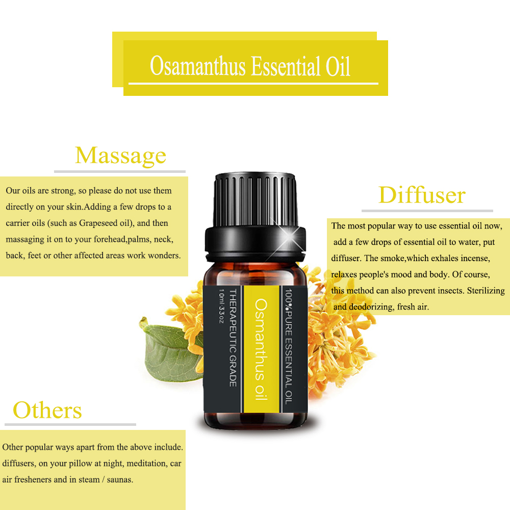 100%Osmanthus Osmanthus Essential Oil Grosir untuk Kulit