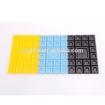 Magnetic rubber mat, silicone cup mat