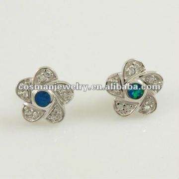 handmade flower jewelry earrings