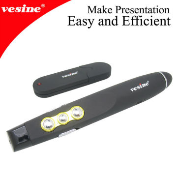 Cheap wireless presenter laser pointer digital gift