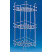 Sudut Dilapisi Shower Caddy