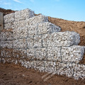 Malla de alambre tejido Gabion de piedra