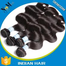 grade 7a Body Wave hair indian weaving obere body wave hair