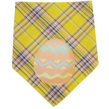 2 PCS Easter Dog Bandana