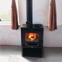 Pellet Cast Iron Thermo Wood Burning Fireplace Insert Indoor Wood Fireplace