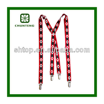 silk screen printed suspenders