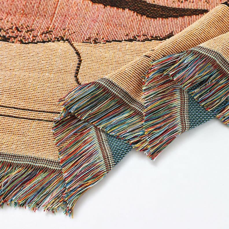 Stunning Mandala Tapestry - Embroidered Islamic Wall Hanging