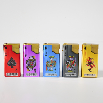 Jet Flame Poker Lighter with Spray-Painted Metal Cover