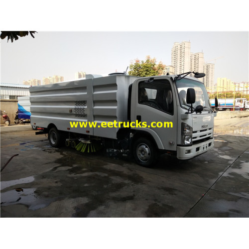 ISUZU 8000L Sân bay Runway Sweeper Xe tải