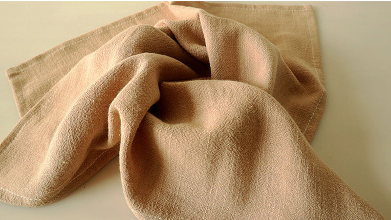 Soft Solid Color Linen Cotton Dinner Cloth Napkins Set of 12 (40 x 40 cm) Washable