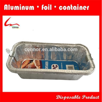 Aluminum Foil Oblong Pans With Foil Lids