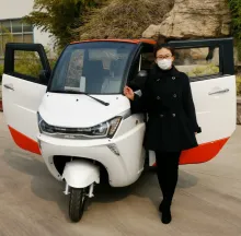 Runhorse Electric Tricycle Electric Mobility Cabin Scooter Car