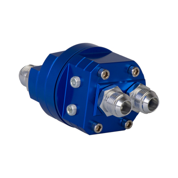 Aluminum AN10 Oil Filter Relocation Male Sandwich Fitting Adapter Kit 3/4-16 M20x1.5