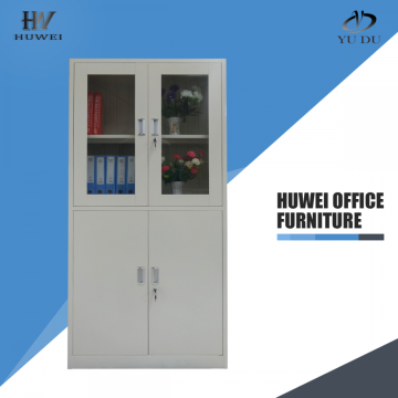 Grey office filing cabinet locking file cabinet