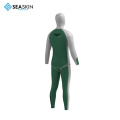 Seaskin Freediving Spearfishing Two Piece Wetsuit dengan Hood