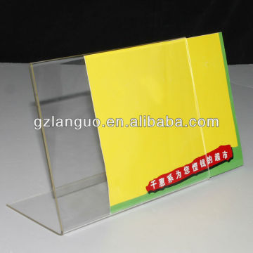 acrylic menu holder acrylic photo frame