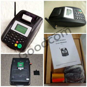 Fixed wireless terminal for cellphone aritime recharger, GPRS SMS USSD printer