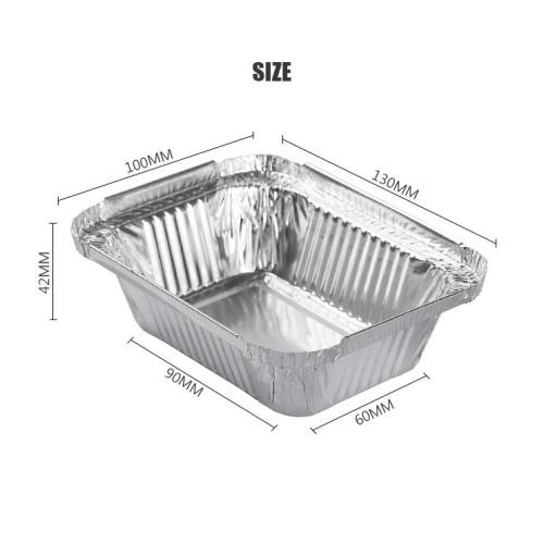 Aluminiumfolienbehälter zum Mitnehmen 260ml