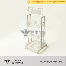 Floor standing display rack for retailers general merchandise