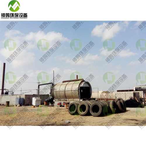 Zhongming pyrolyse des déchets en plastique respectueux de l&#39;environnement Beston pour l&#39;usine de pétrole énergétique