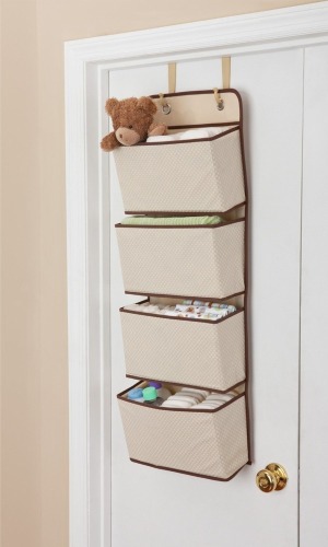 4 Pocket Hanging Wall Organizer