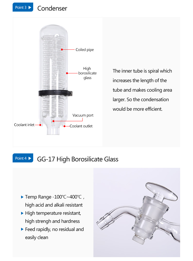 Factory Price Mini Vacuum Distillation Rotary Evaporator