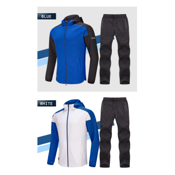 Felpa con cappuccio sportswear Jogger Pants Suit Outdoor Tuta da ginnastica