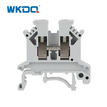 Schroefverbinding DIN-rail-aansluitblok