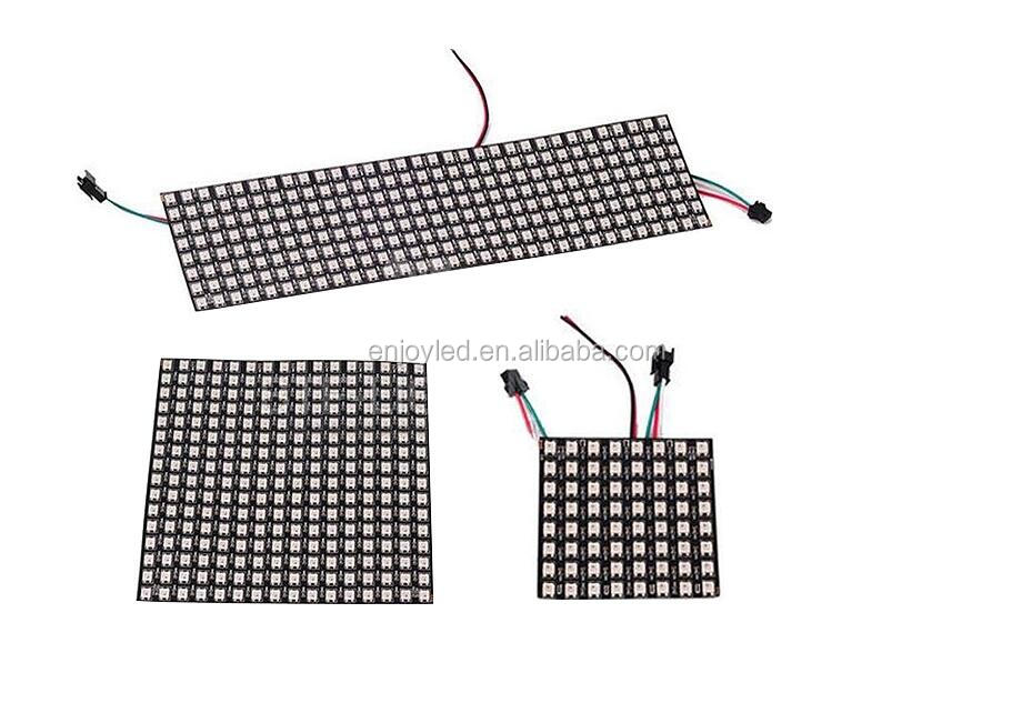 16x16 WS2812 RGBW rgb led matrix flexible dot matrix display