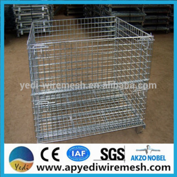 hot sale wire container storage cage wire mesh container